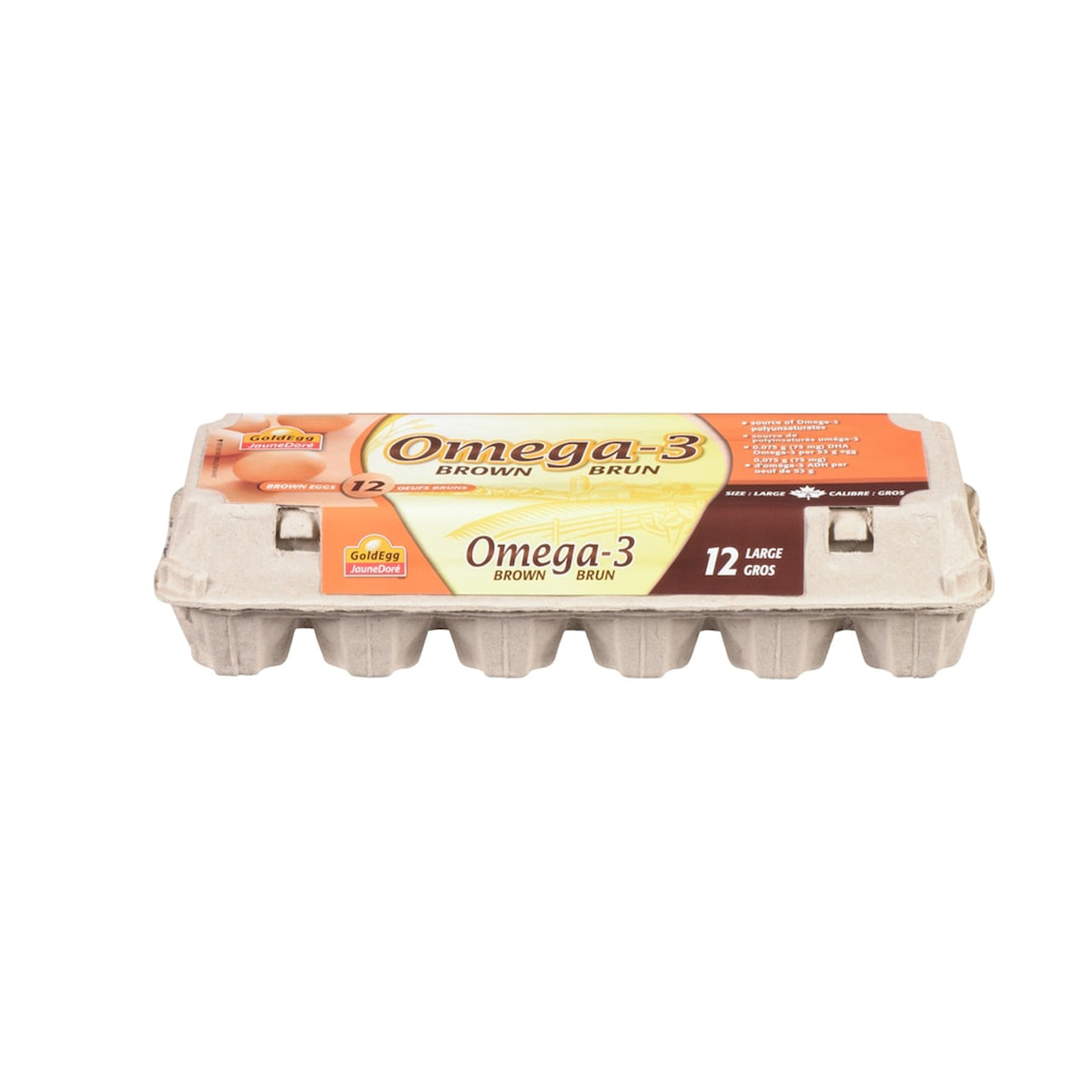 OMEGA3 BROWN 12LARGE
