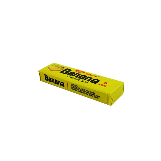 BANANA GUM (5 STICKS) BOX 20 PCS